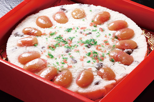 相思豆鬆糕禮盒</br>Red bean steamed cake產品圖
